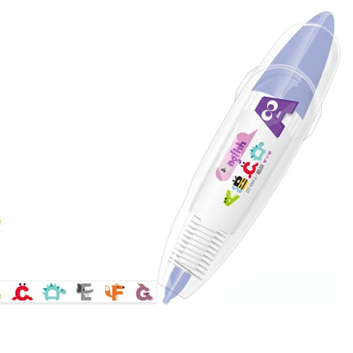 Wholesale Plastic Lace Correction Tape Ballpoint Pen